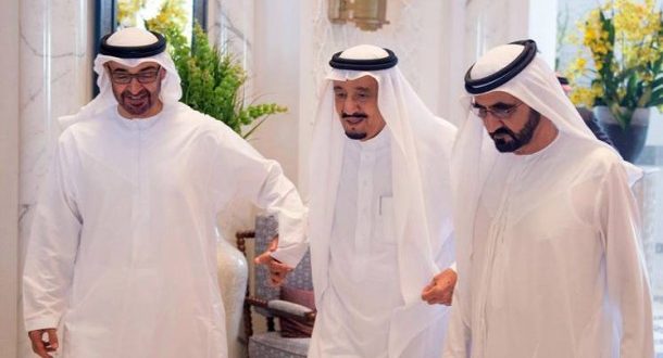 قمة بين سلمان وبن زايد في أبوظبي لتنسيق المواقف