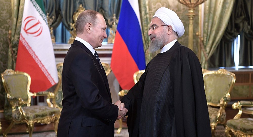 بوتين يبحث الأزمة السورية هاتفياً مع روحاني