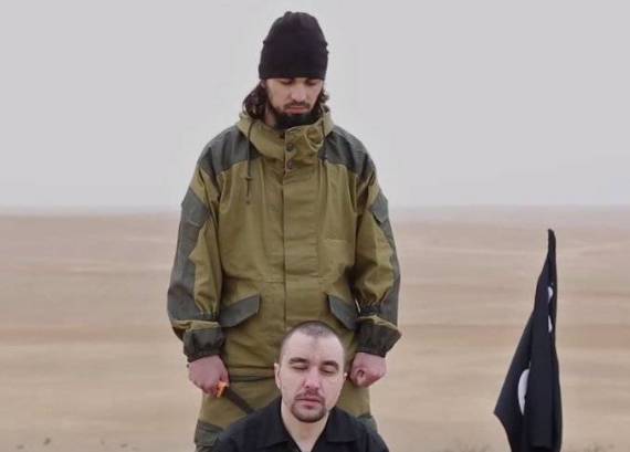 “داعش” يقول إنه ذبح ضابط مخابرات روسياً في سوريا