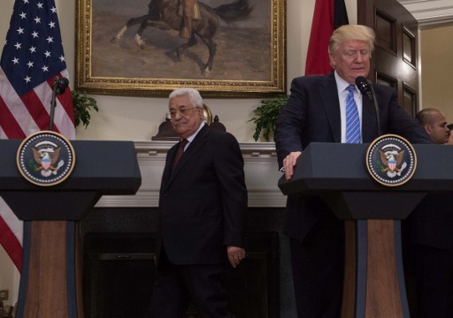 خطة ترامب للتسوية تقلق الفلسطينيين