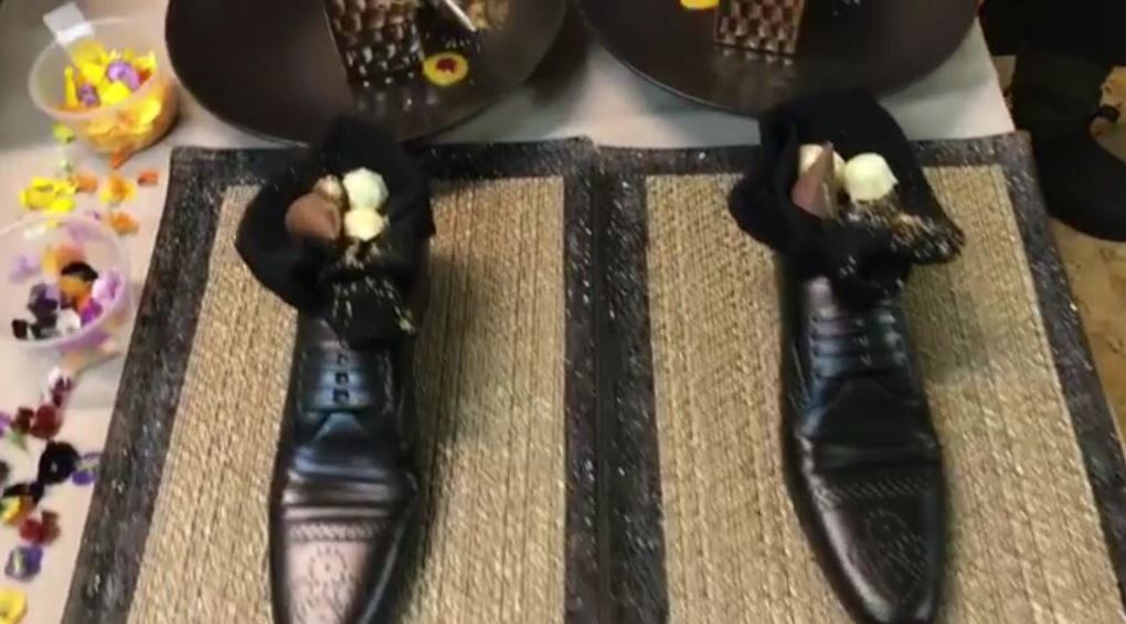 نتنياهو قدم لنظيره الياباني حذاء بالكريما