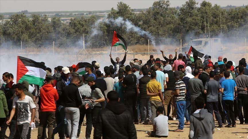 إصابة 40 فلسطينياً برصاص الجيش الإسرائيلي