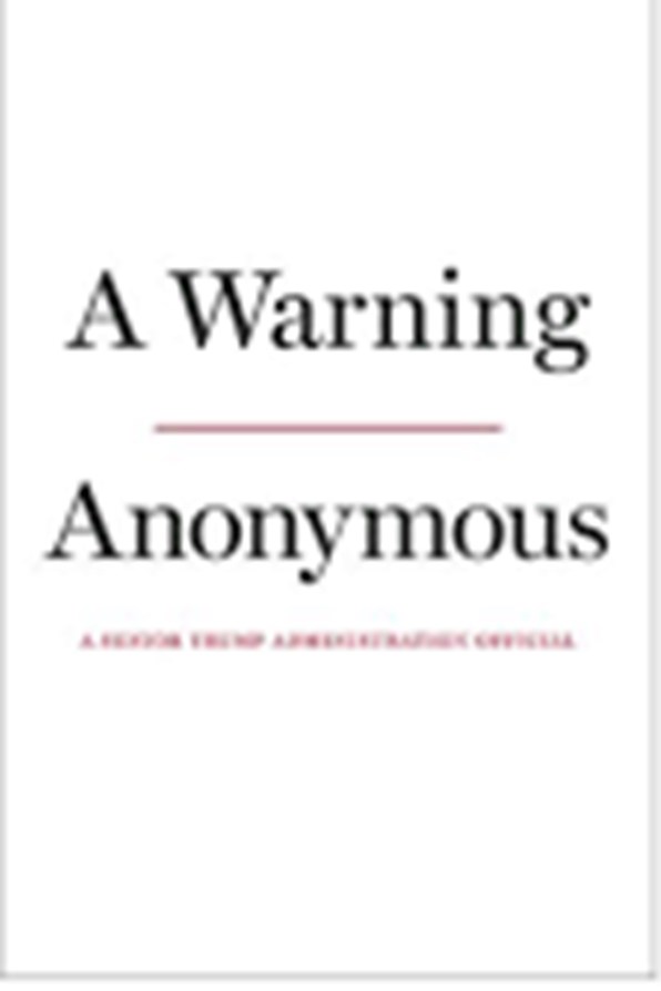 كتاب جديد مؤلفه مسؤول “مجهول”يصف ترامب بأنه خطر على أميركا