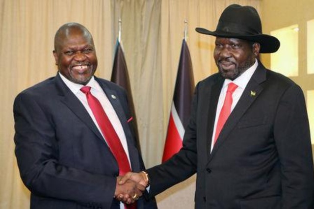أوغندا: رئيس جنوب السودان وزعيم المتمردين السابق يؤجلان تشكيل حكومة وحدة