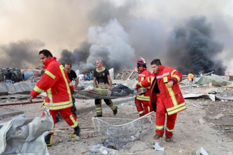 وزير الصحة: مقتل أكثر من 50 وإصابة أكثر من 2500 في انفجار بيروت