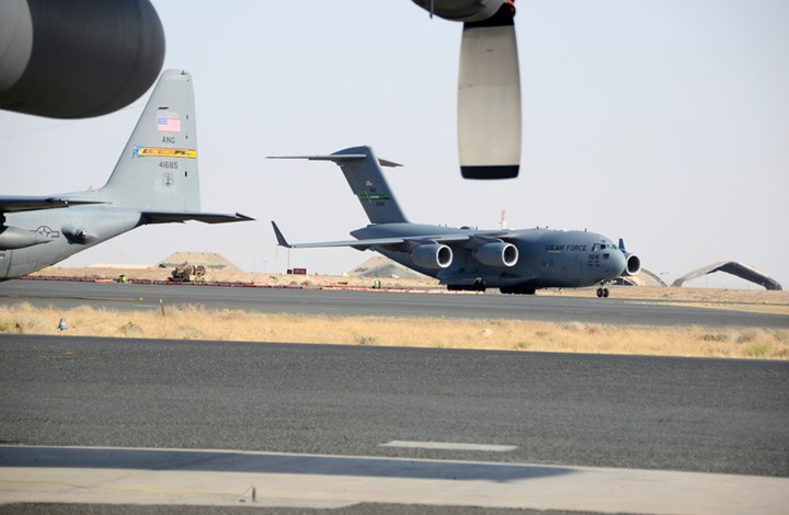 مقاتلات أميركية تصل قاعدة الظفرة الإماراتية لـ”دعم الاستقرار”