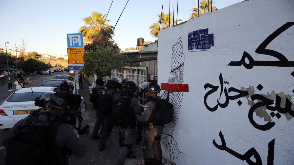 إصابة 20 فلسطينياً في حي الشيخ جرّاح جراء اعتداء قوات الاحتلال الإسرائيلي