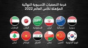 منتخبات عربية في مجموعة واحدة بتصفيات كأس العالم