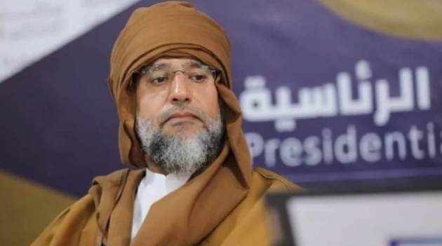 سيف الإسلام القذافي يقدم ملف ترشحه لرئاسة ليبيا